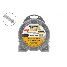Леска Ultra-pro DUO-TWIST 3,0 мм 12 м витой квадрат с сердечником REZER