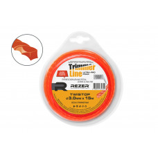 Леска Ultra-pro TWISTOP 3,0 мм 15 м витой квадрат REZER