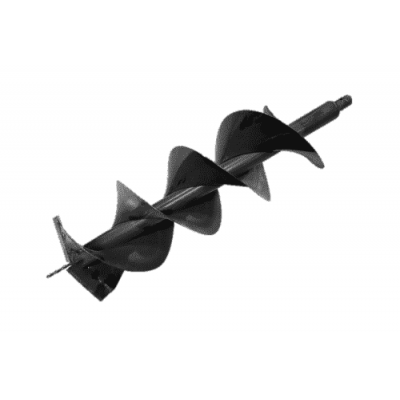 Шнек для грунта Carver GDB-200/2 двухзаходный (d пос=20мм, D=200мм, L=80см)