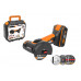 Угловая шлифмашина аккумуляторная WORX WX801, 20В, 76 мм, 1*2,0Ач, кейс