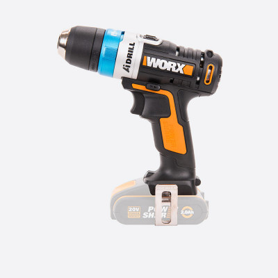 Дрель-шуруповерт аккумуляторная WORX AiDrill WX178.9, 20В, без АКБ и ЗУ