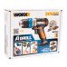 Дрель-шуруповерт аккумуляторная WORX AiDrill WX178.9, 20В, без АКБ и ЗУ