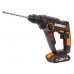Перфоратор аккумуляторный WORX WX390.1, 20В, 2 Ач x2, кейс