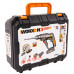 Перфоратор аккумуляторный WORX WX390.1, 20В, 2 Ач x2, кейс