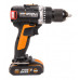 Дрель-шуруповерт аккумуляторная WORX BL WX175, 20В, бесщеточная, 2Ач x2, кейс