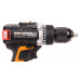Дрель-шуруповерт аккумуляторная WORX BL WX175, 20В, бесщеточная, 2Ач x2, кейс