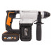Перфоратор аккумуляторный WORX WX 392, 20В, 4 Ач x2 ,кейс