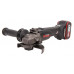 УШМ аккумуляторная KRESS KU801, 20В, б/щ, 125mm. с 2 АКБ по 4 Ач и ЗУ