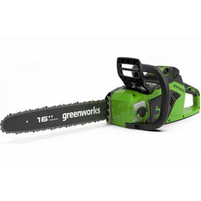 Цепная пила аккумуляторная GreenWorks  GD40CS18, 40V, 40 см, бесщеточная,  до 1,8 КВТ, с АКБ 2АЧ и З