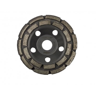 Чашка алмазная шлифовальная двухрядная 125х5х22,2 Premium OXCRAFT (Окскрафт)