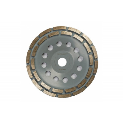 Чашка алмазная шлифовальная двухрядная 180х5х22,2 Premium OXCRAFT