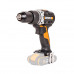 Дрель-шуруповерт ударная аккумуляторная WORX WX352.9, 60Hm, 20B, бесщеточная, без АКБ и ЗУ