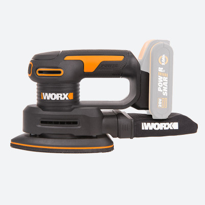 Аккумуляторная дельта-шлифовальная машина WORX WX822.9 20В, без АКБ и ЗУ