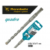_РАСПРОДАЖА Бур SDS+ Rennbohr Quadro 4 грани  8x160