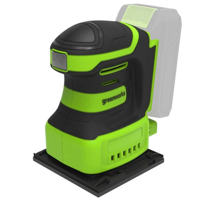 Плоскошлифовальная машина  аккумуляторная Greenworks G24SS14, 24 В, без АКБ и ЗУ