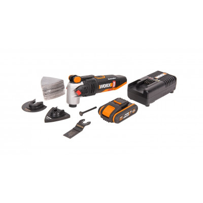 Реноватор аккумуляторный WORX WX693.9, 20В, бесщеточный, без АКБ и ЗУ, коробка