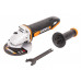 Угловая шлифмашина аккумуляторная WORX WX800.9,20В, 115 мм, без АКБ и ЗУ