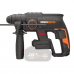 Перфоратор аккумуляторный бесщеточный WORX WX381, 20В, 4Ач , ЗУ 2А, кейс
