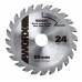 Пильный диск твердосплавный WORX WA5034, 24Т ТСТ 85х1,2х15 мм
