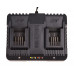 Двойное зарядное устройство WORX WA3772, 20В, 2*1A