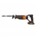 Сабельная пила аккумуляторная WORX WX500, 2Ач х1, ЗУ 2А, сумка