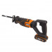 Сабельная пила аккумуляторная WORX WX500, 2Ач х1, ЗУ 2А, сумка