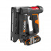 Степлер аккумуляторный WORX 20В, 2Ач х1, ЗУ 2А, кейс