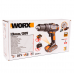 Дрель-шуруповерт ударная аккумуляторная WORX WX371.3 1.5Ач x2, сумка
