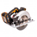Циркулярная пила аккумуляторная бесщеточная WORX WX520, 20В 190 мм, 4Ач х1, ЗУ 2А, сумка, коробка
