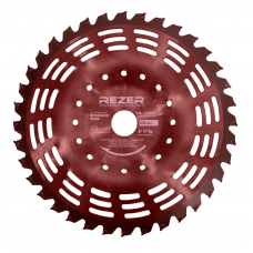 GS-THOR PROFI 230mmx25.4mmx1.30mmx36T нож д/бензокосы 36 зуб, волнообразн. JIS-станд. REZER