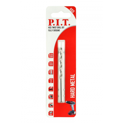_РАСПРОДАЖА Сверло по металлу P.I.T. 12,0x151мм 5 шт в уп.(AMED15-0012)