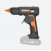 Клеевой пистолет аккумуляторный WORX WX045.9, 20В, без АКБ и ЗУ