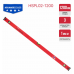 _РАСПРОДАЖА Уровень пузырьковый магнитный P.I.T. серия ADVANCE HSPL02-1200 (1200мм, 3 капсулы, короб