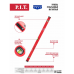_РАСПРОДАЖА Уровень пузырьковый магнитный P.I.T. серия ADVANCE HSPL02-1200 (1200мм, 3 капсулы, короб