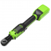 Гайковерт-трещотка акк. Greenworks GD24RW, 24V,б/щет,0-250об/мин,1/2",80Нм,70мм,без АКБ и ЗУ,сумка