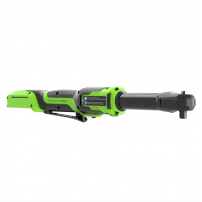 Гайковерт-трещотка акк. Greenworks GD24RWX удлин.,24V,б/щет,0-250об/мин,1/2",80Нм,без АКБ и ЗУ,сумка