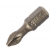 Биты 1/4" C6,3 магн., S2, ACR, зона Torsion Ph2-25мм (2 шт./карта) "Quadro Torsion"