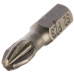 Биты 1/4" C6,3 магн., S2, ACR, зона Torsion Pz3-25мм (2 шт./карта) "Quadro Torsion"