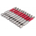 Бита 1/4" E6,3 магн., S2, зона Torsion, Torx 25-50мм (10 шт./кор.) "Quadro Torsion"