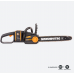 Цепная пила аккумуляторная WORX NITRO 40В 40cm бесщеточная, 4.0Ач х2, ЗУ 2А, коробка