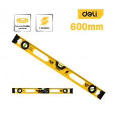 DL29600G Строительный уровень литой облегченный Deli 600мм