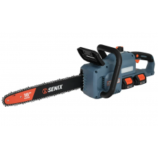 Пила цепная аккумуляторная CSX2-M2-EU, 2X2 40V, 40см,2акб* 4.0Ач,двойное ЗУ*6А, SENIX Пила цепная аккумуляторная CSX2-M2-EU, 2X2 40V, 40см,2акб* 4.0Ач,двойное ЗУ*6А, SENIX
