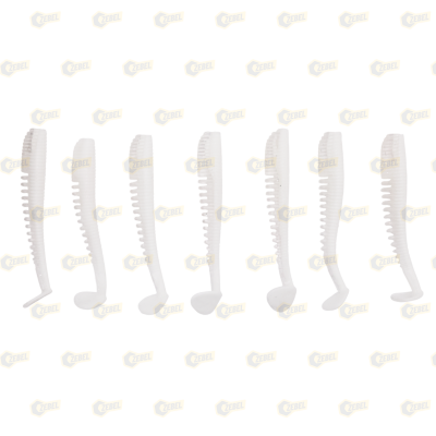 _РАСПРОДАЖА SAN-VIBRO BRUNA 85, цвет White Gum Silver Shad # 32, кол. 7 шт.