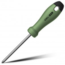 HT1206L Крестовая отвертка "Home Series Green" Deli PH2x150мм  