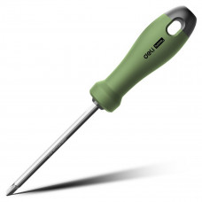 HT1055L Двухсторонняя отвертка "Home Series Green" Deli SL5+PH1, длина жала 100мм