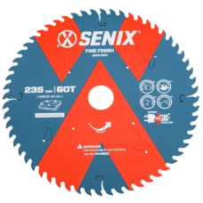 AECS-0013 Диск пильный по дереву 235мм х 30 мм, 60Т, SENIX