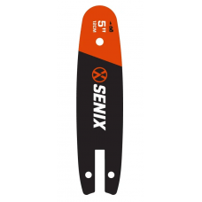 AEGB-0006 Шина пильная, 5" (12см),шаг 0,043", паз 1,1 мм, 29 звеньев, SENIX